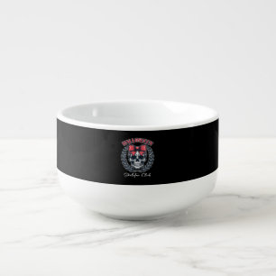 Halloween Skeleton Club Soup Mug