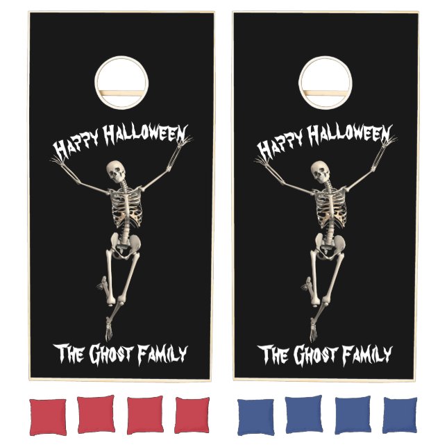 Halloween Skeleton Cornhole Set (Set)