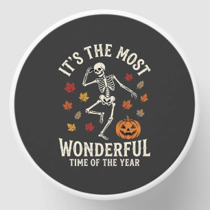 Halloween Skeleton Dance Pumpkin Fall Mini Candle Favors