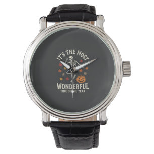 Halloween Skeleton Dance Pumpkin Fall Watch
