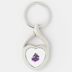 Halloween Skeleton DJ Keychain