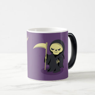 Halloween Skeleton Dracula Mummy Grim Reaper Color Morph Mug