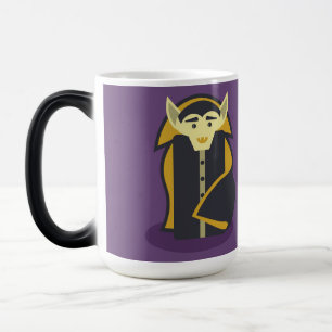 Halloween Skeleton Dracula Mummy Grim Reaper Color Morph Mug