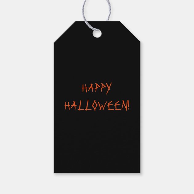 Halloween Skeleton Gift Tags