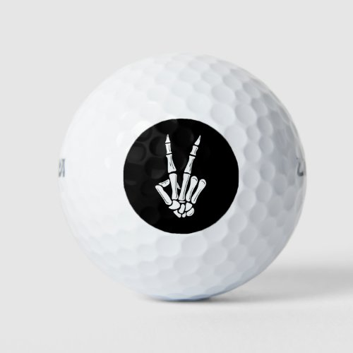 Halloween Skeleton Hand Golf Balls