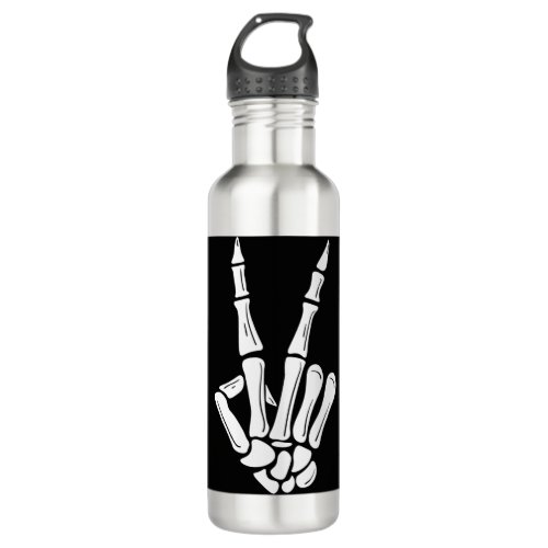 Halloween Skeleton Hand Stainless Steel Water Bottle