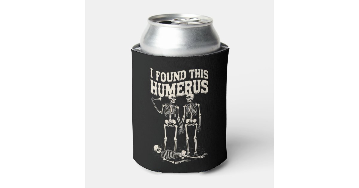 Sottobicchiere Umoristico Con Scritta 'I Found This Humerus' – In MDF Lucido 9x9 Cm