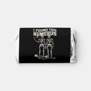 Halloween Skeleton I Found Humerus Funny Costume Hershey's Miniatures