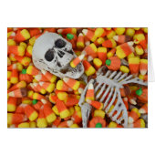 Halloween skeleton in candy (Front Horizontal)