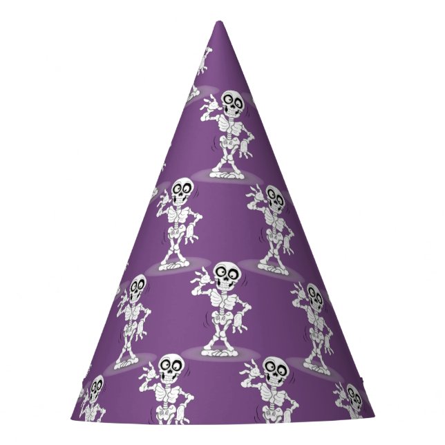 Halloween Skeleton Party Hat (Front)