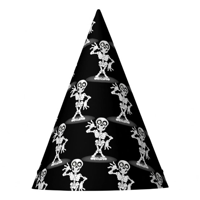 Halloween Skeleton Party Hat (Front)