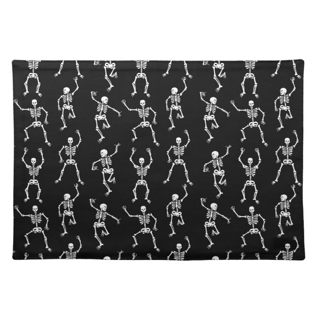 Halloween Skeleton Placemat (Front)