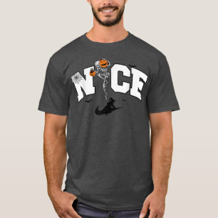Halloween Skeleton Pumpkin Nice Halloween Witch Fu T-Shirt