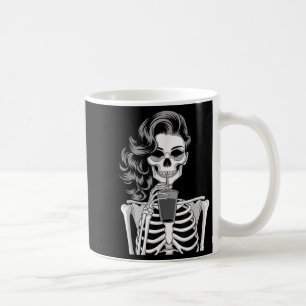 Halloween Skeleton Retro Style Drink Beverage Quir Coffee Mug