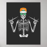 Halloween Skeleton Rock Hand Playing Drums Poster<br><div class="desc">Halloween Skeleton Rock Hand Drummer Playing Drums Graphic design Gift Value Poster Paper (Matte) Classic Collection.</div>