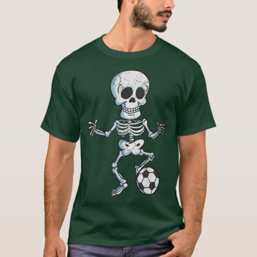 Halloween Skeleton Sports Humor T_Shirt