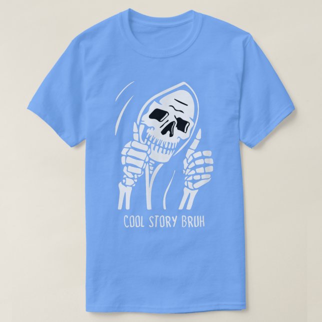 Halloween, Skeleton  T-Shirt (Design Front)
