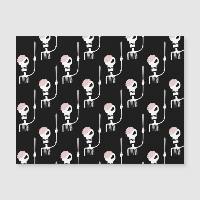 Halloween skeleton with a sword  (Front)