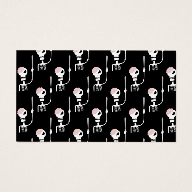 Halloween skeleton with a sword  (Front)