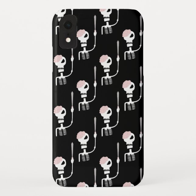 Halloween skeleton with a sword  Case-Mate iPhone case (Back)