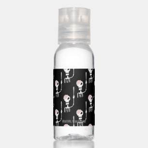 Halloween skeleton with a sword hand sanitizer