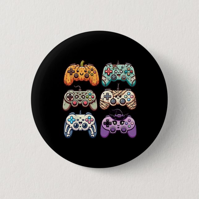 Halloween Skeleton Zombie Gaming Controllers Mummy Button (Front)