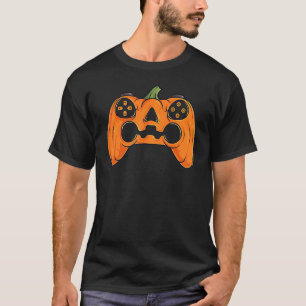 Halloween Skeleton Zombie Gaming Controllers Mummy T-Shirt