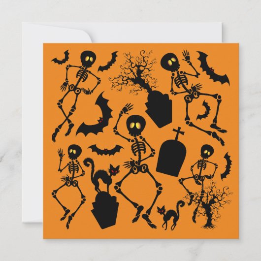 Halloween Skeletons Macabre Dance (Front)