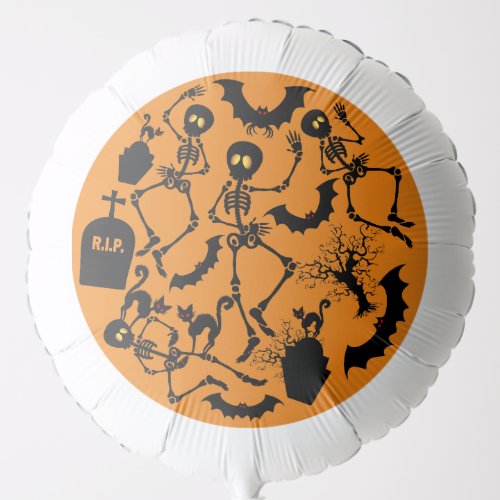 Halloween Skeletons Macabre Dance Balloon