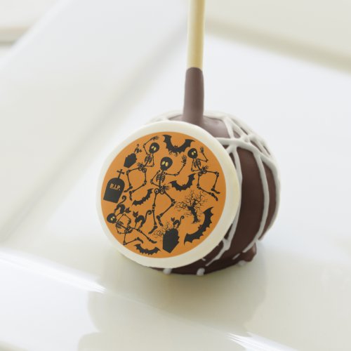 Halloween Skeletons Macabre Dance Cake Pops