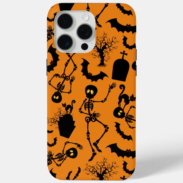 Halloween Skeletons Macabre Dance Case-Mate iPhone Case (Back)