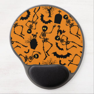 Halloween Skeletons Macabre Dance Gel Mouse Pad