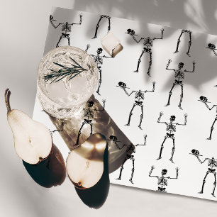 Halloween Skeletons, Trick Or Treat, Boo Cloth Placemat