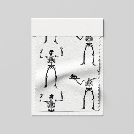 Halloween Skeletons, Trick Or Treat, Boo Fabric