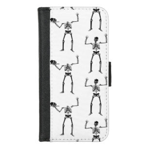 Halloween Skeletons, Trick Or Treat, Boo iPhone 8/7 Wallet Case