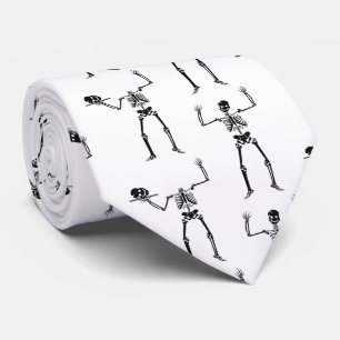Halloween Skeletons, Trick Or Treat, Boo Neck Tie