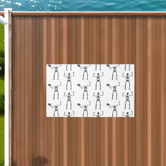 Halloween Skeletons, Trick Or Treat, Boo Outdoor Rug (Insitu (Outdoor 1))