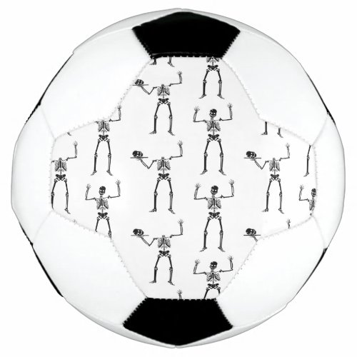 Halloween Skeletons Trick Or Treat Boo Soccer Ball