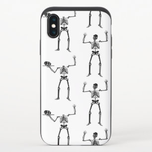 Halloween Skeletons, Trick Or Treat, Boo iPhone XS Slider Case