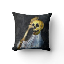 Halloween Skelleton Pillow
