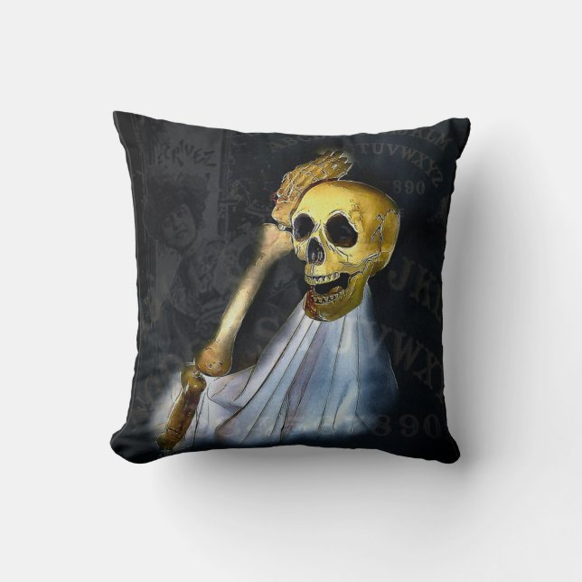 Halloween Skelleton Pillow (Front)