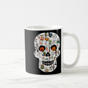Halloween Skull 2025 Coffee Mug