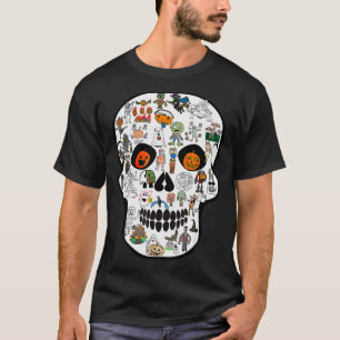 Halloween Skull 2025  T-Shirt
