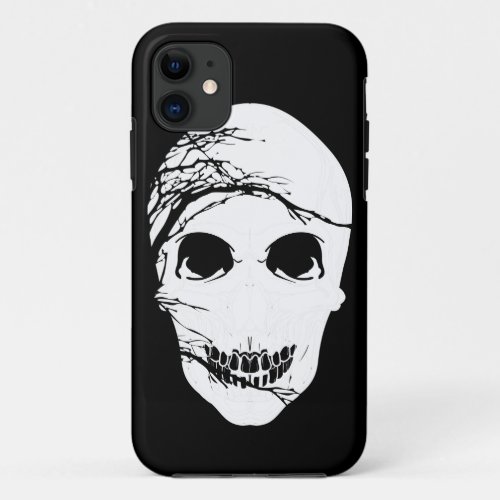 Halloween Skull 2 iPhone 11 Case