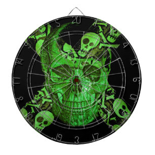 Halloween Skull #2 Dart Board