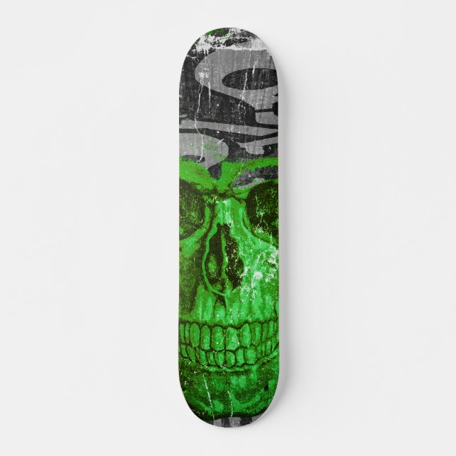 Halloween Skull #2 Skateboard (Front)