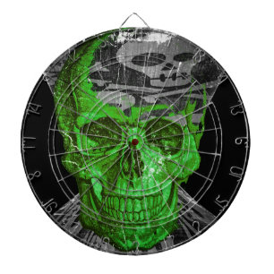 Halloween Skull #3 Dart Board