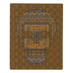 Halloween Skull Acrylic Puzzle