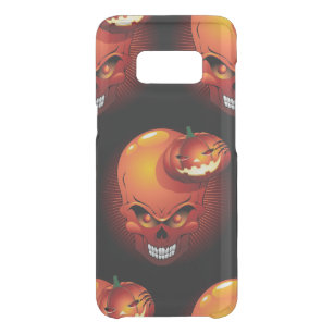 Halloween Skull and Pumpkin   Uncommon Samsung Galaxy S8 Case