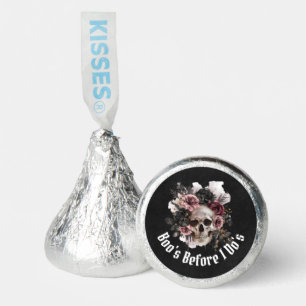 Halloween Skull Boo's Before I Do's Bridal Shower Hershey®'s Kisses®